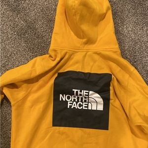 Mustard Yellow North Face Sweatshirt